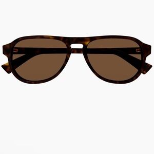 ✨Bottega Venetta✨ Classic Brown Aviator Sunglasses